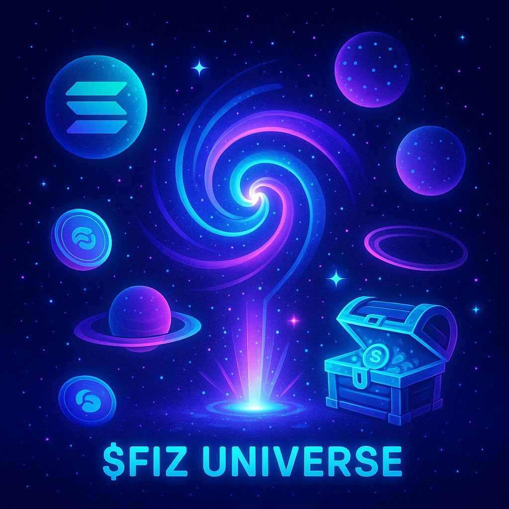 CryptoFizloop's tweet photo. 🚀 The $FIZ universe on Solana is expanding! Ready to unlock new worlds, exclusive rewards, and limited NFTs?
#SolanaNFTs #Fizloop #PlayToEarn #NFTCommunity #Solana 💎🌌 https://t.co/RjS1X4EijN