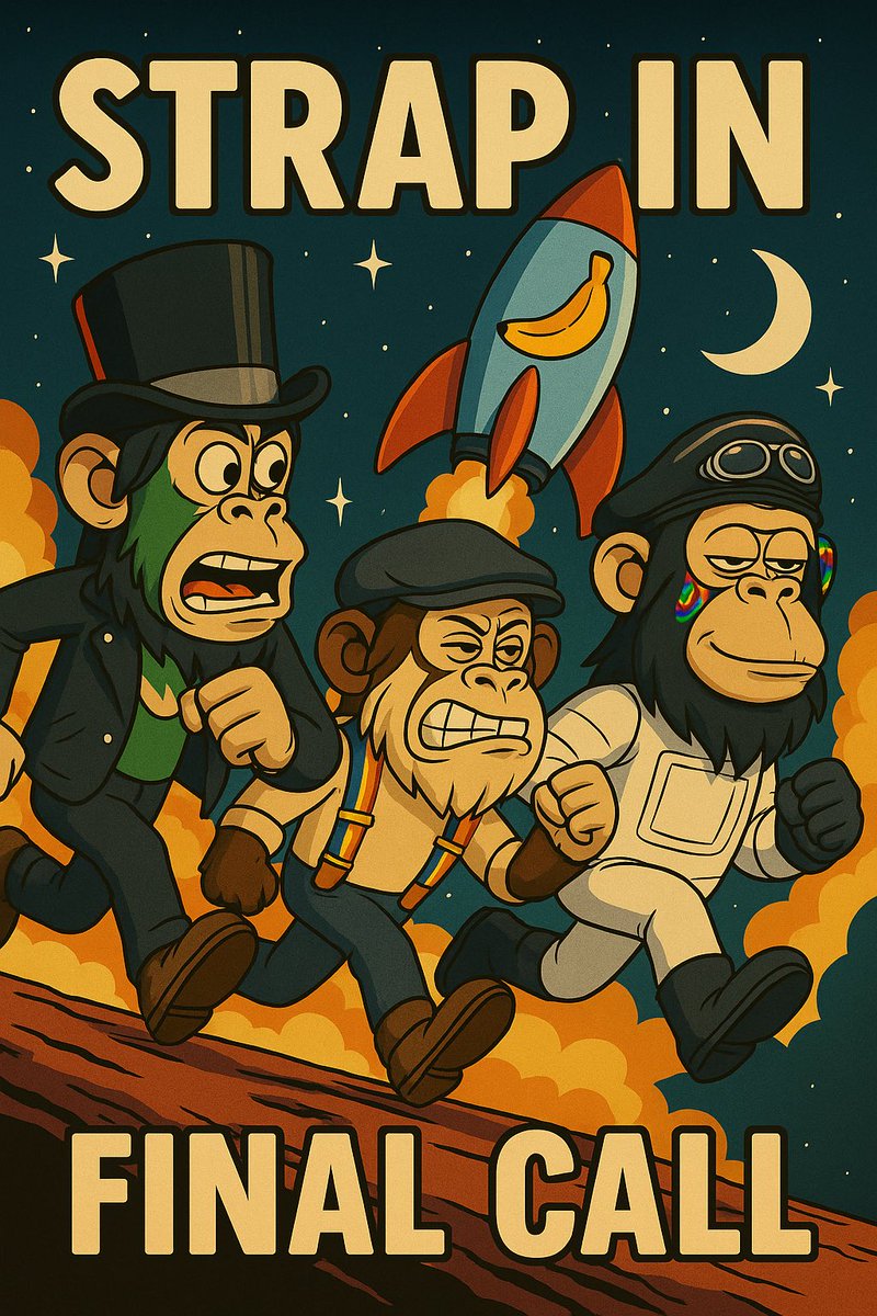 STRAP IN 🔥🚀

Final call. 

No announcements. No explanations.

The shift is happening — with or without you.

🕰️ TUESDAY | 8PM EST
🎙️ Hosted by <a href="/TheLAOshow/">LAOShow</a> 

🔥 LIKE, REPOST, TAG 3

REGISTER 👇🏻
 x.com/i/spaces/1lDxL…