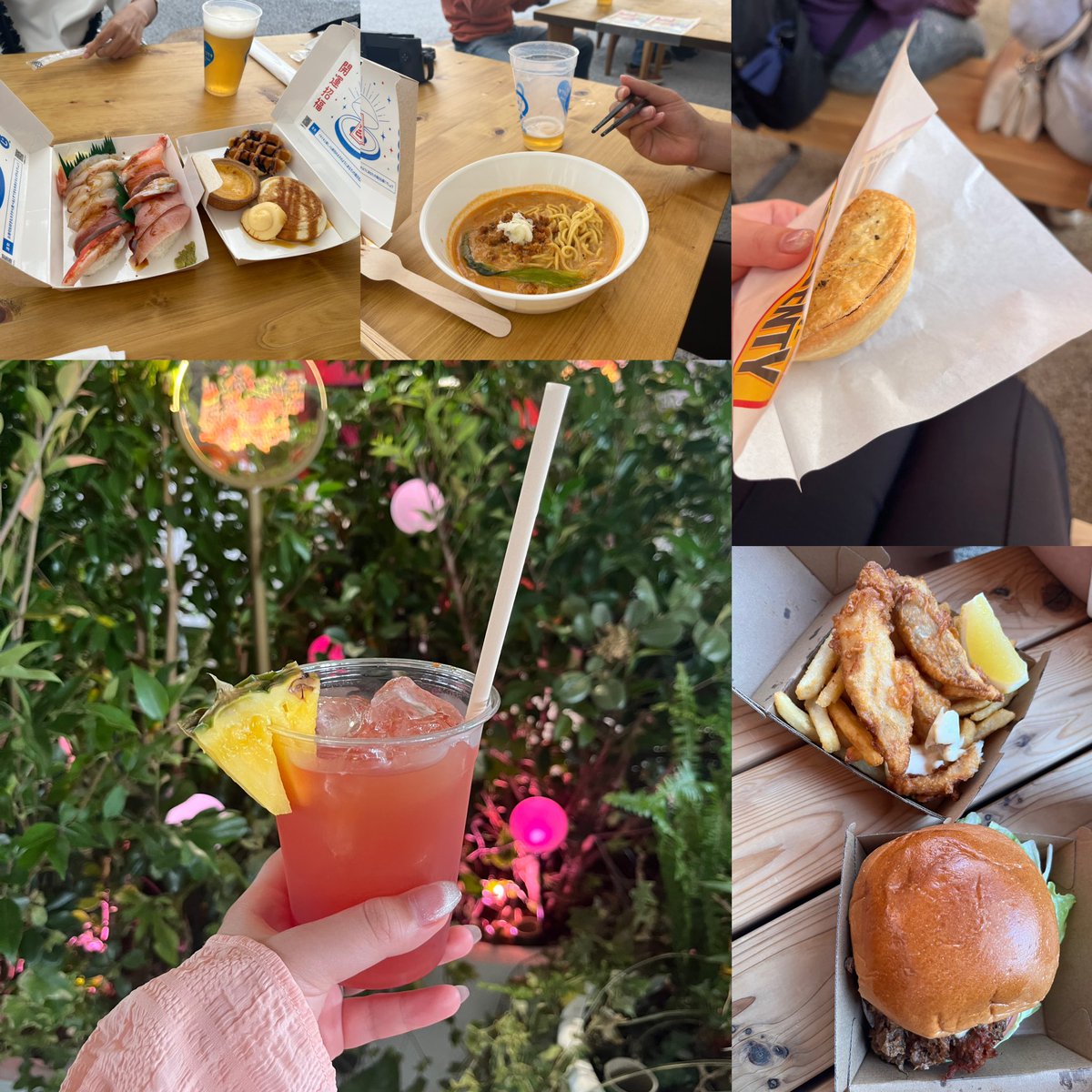 2025/5/31(91日目)
食べたものメモ✍️
万博の花火を見に行った日🎇
とにかく人が多すぎたからくら寿司テイクアウトとオーストラリア館のカフェメニューを食べ飲み！(ご飯は3人で分けて食べた)
チートデイなったけど楽しかったし花火も綺麗でよかった🫶
＃ダイエット記録
＃ダイエット日記