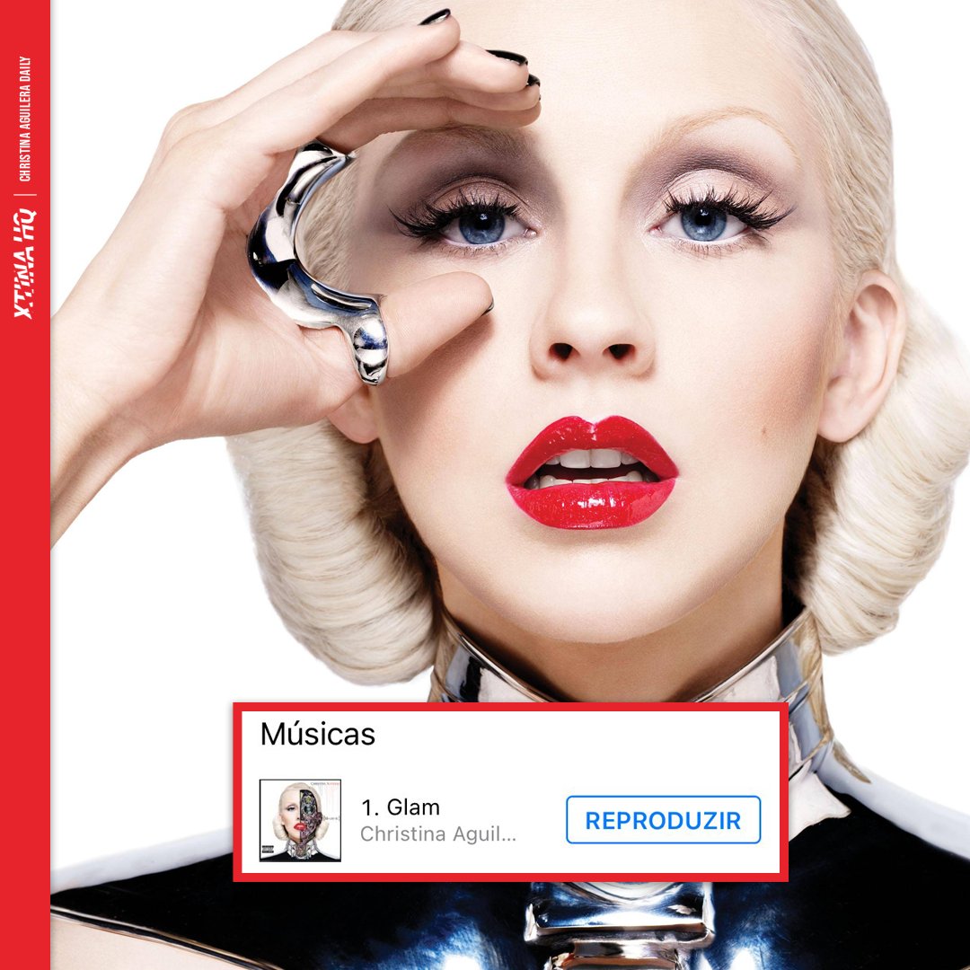 XtinaHQ's tweet photo. Christina Aguilera’s “Glam” is now #1 on iTunes Brazil, 15 years after its release. The song is going viral on social media. https://t.co/Pln7Tn9Zct