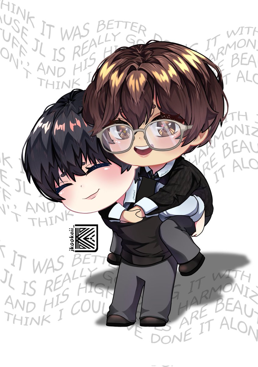 #Haneulz / #Hanjay Piggy Back fanart (2/2)

HAPPY #HANEULZWEEK! 🤎

also  𝗶𝗻𝗰𝗵 𝗰𝗵𝗲𝗰𝗸! 
—Planning to make keyrings of these two designs, so lmk if you guys are interested ^^

#AHOF #아홉 <a href="/AHOF_official/">AHOF</a>
#HAN #박한 #JL #제이엘 
#AHOFanart #ArtHof