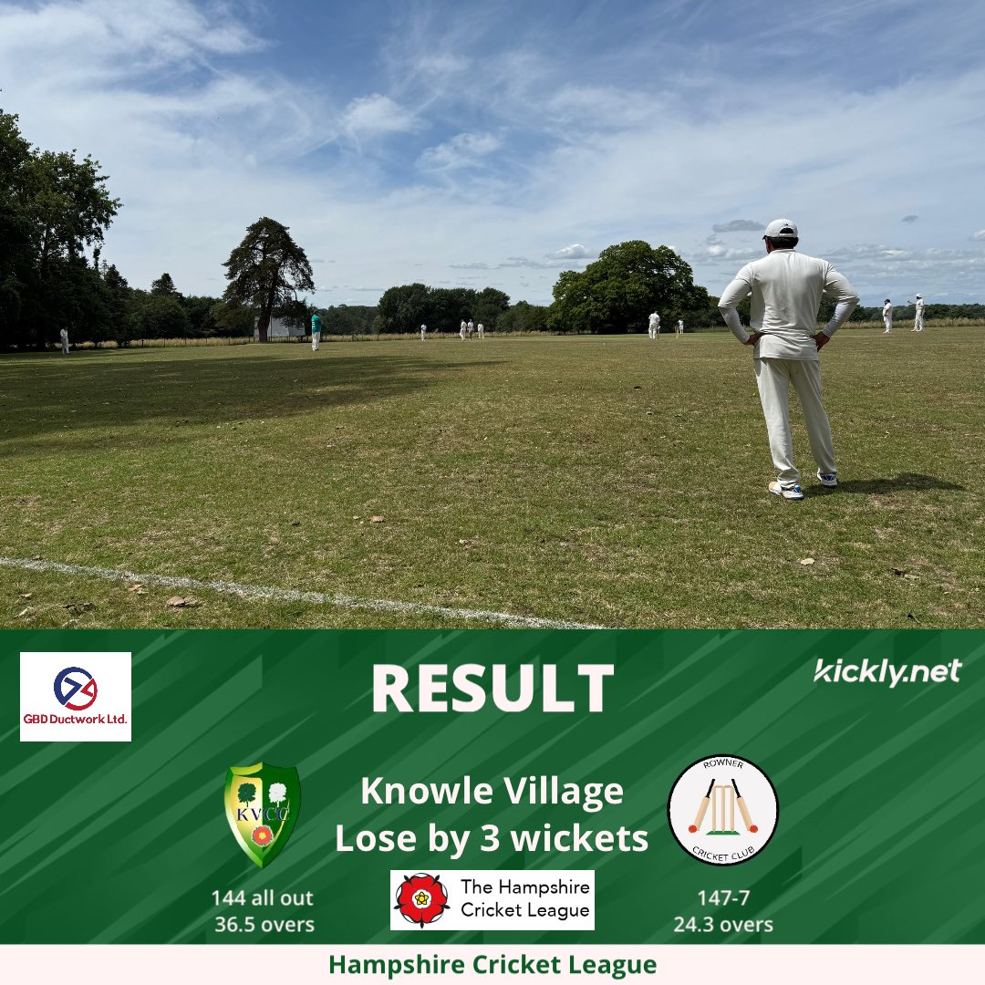Knowle Village CC tweet media