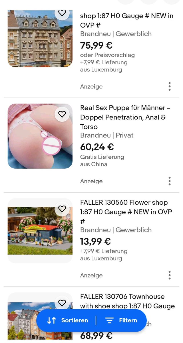 Da guckt man bei Ebay nach Modellbau und dann ist so ein Angebot dabei🙈