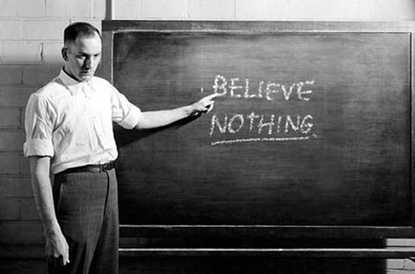literlandweb1's tweet photo. "Necesitamos enseñar a que la duda no sea temida, sino bienvenida y debatida. No hay problema en decir: 'No lo sé'.
Richard Feynman https://t.co/gYjzyHV2Wr
