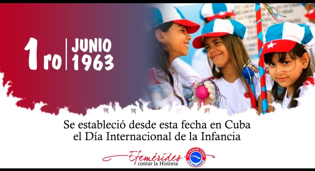 Feliz día para los niños cubanos. Divino tesoro de #Cuba.