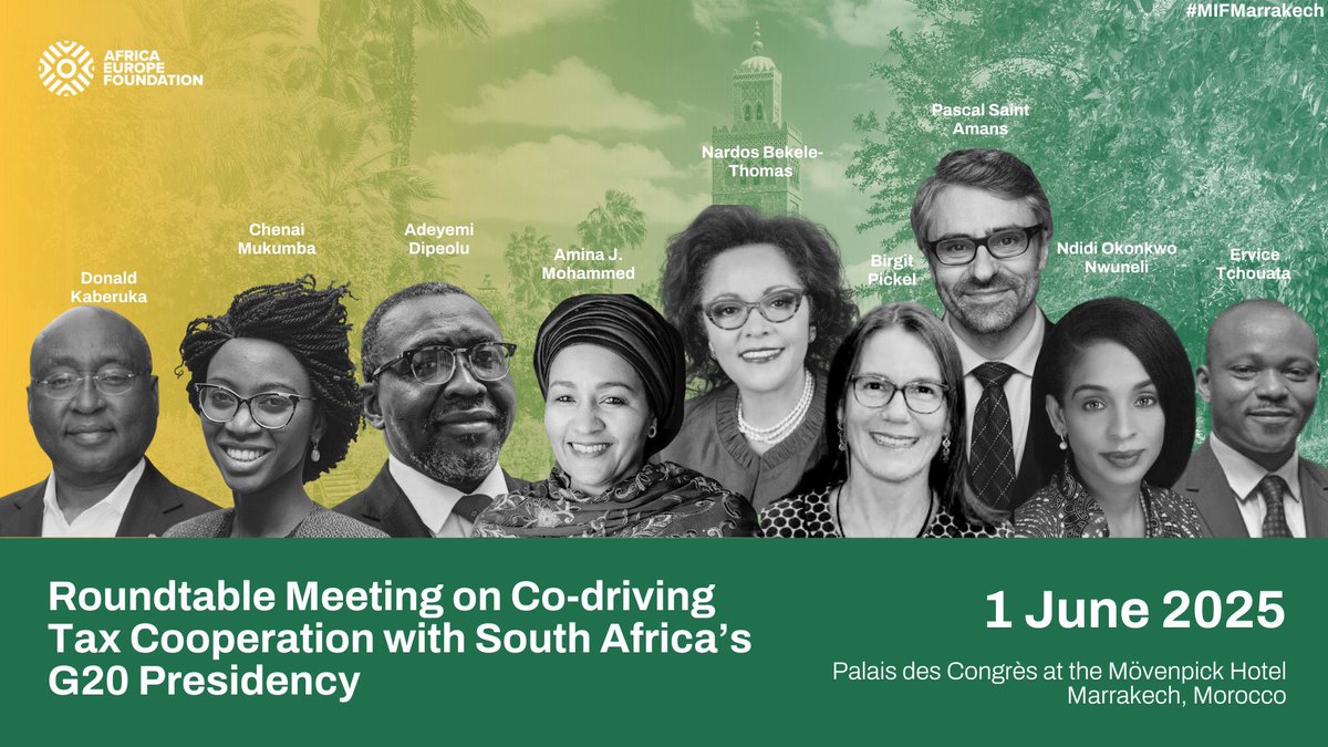 Patricie Uwase (@eng_patricie) on Twitter photo At the #MIFMarrakech, this roundtable was insightful!
💡 Did you know? Illicit Financial Flows cost #Africa $88bn/year—more than we receive in aid + investment combined! <a href="/nardosbthomas/">Nardos BEKELE-THOMAS</a>
That’s why digital tax systems matter.That’s why Rwanda is building them thru #SSTrC
#Amujae At the #MIFMarrakech, this roundtable was insightful!
💡 Did you know? Illicit Financial Flows cost #Africa $88bn/year—more than we receive in aid + investment combined! <a href="/nardosbthomas/">Nardos BEKELE-THOMAS</a>
That’s why digital tax systems matter.That’s why Rwanda is building them thru #SSTrC
#Amujae