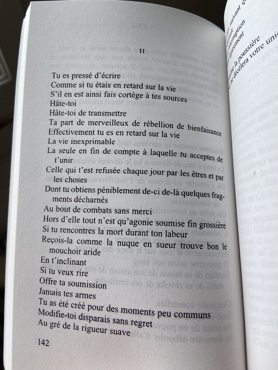 Il y a 715 ans était brûlée vive Marguerite Porete.

C'était à Paris.

C'était place de Grève.

C'était le 1er juin 1310.

Ces mots de René Char en hommage et souvenir.

#poesie #hatetoi