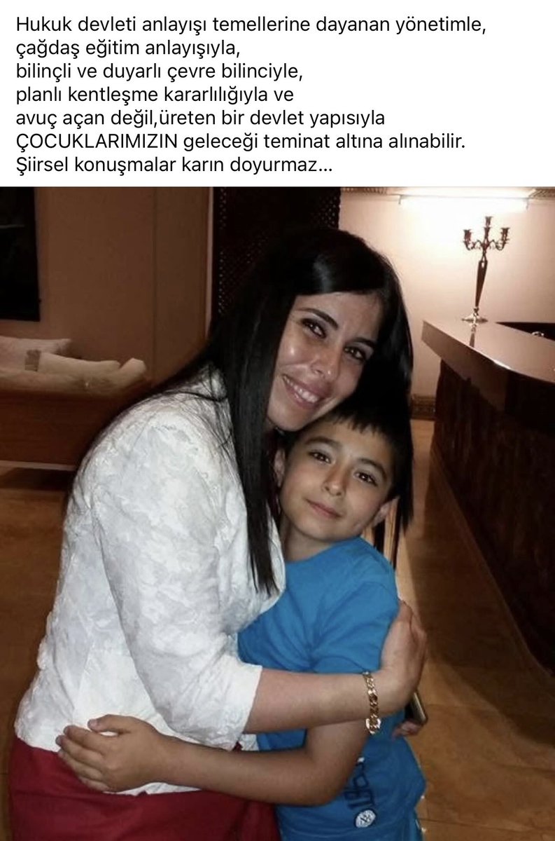 Şiirsel konuşmalar karın doyurmaz
ÜRETECEKSİNİZ