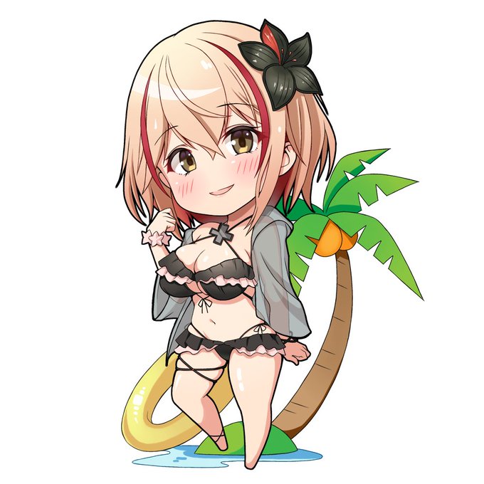 多少手直しはするかもだけど、水着の方は完成しました 