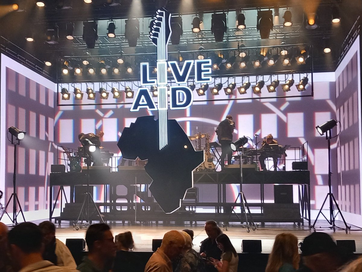 Still buzzing from seeing #JustForOneDay yesterday. <a href="/liveaidmusical/">Just For One Day | The Live Aid Musical</a> is one of the best things I have ever seen at any theatre. So emotive. Absolutely amazing!