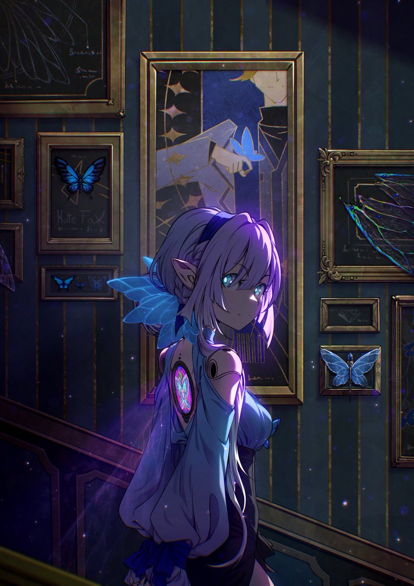 Kate__Fox's tweet image. 🦋What do you know about fairy?
#ArtistOnTwitter #digitalart #illustration #OC