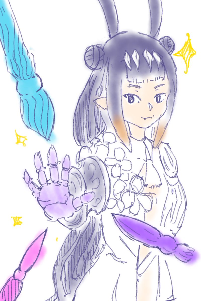 bwbOAO's tweet photo. Yuusha skill
 #inART https://t.co/Jda4iRp64a