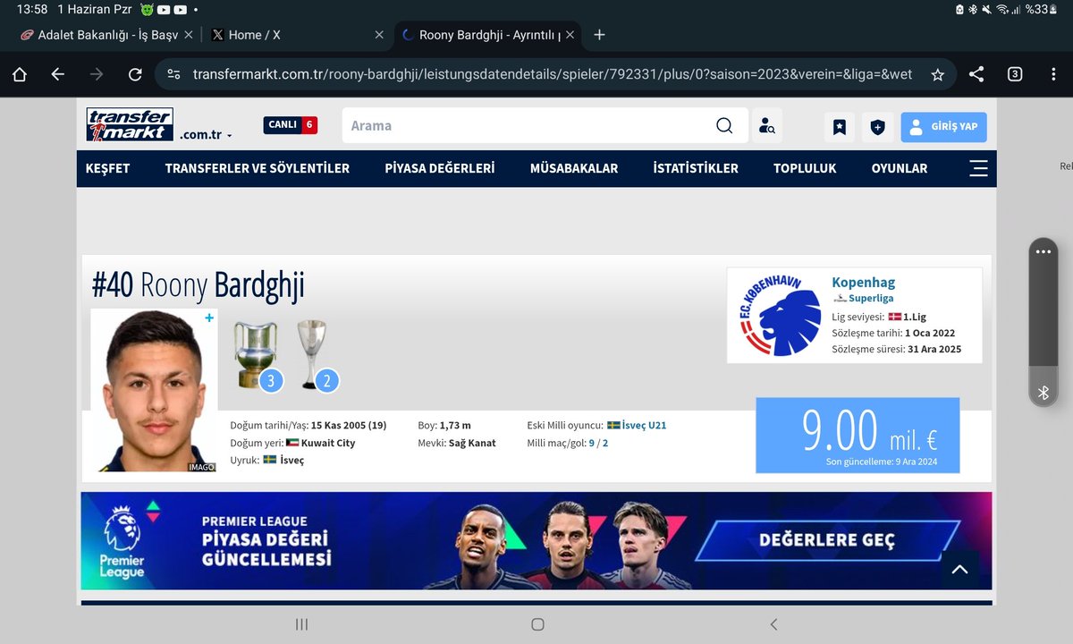 Roony Bardghji bu adam çok değerli bu adamı alın #fenerbahçe