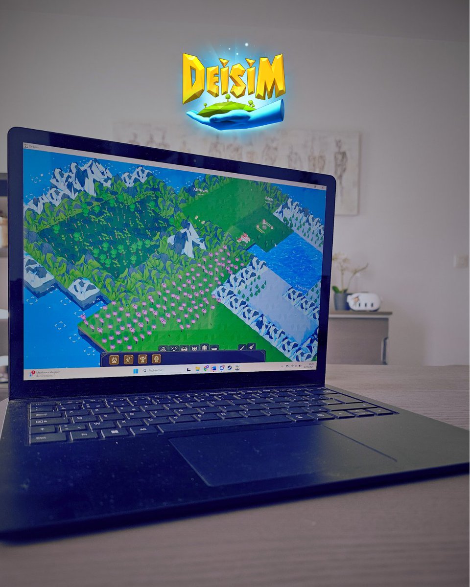 Happy Sunday! May your PC run cool and your games run smooth.

#godgame #deisim #vr #quest #pico #steamVR #steam #sandbox #steamdeck #steamdeckverified