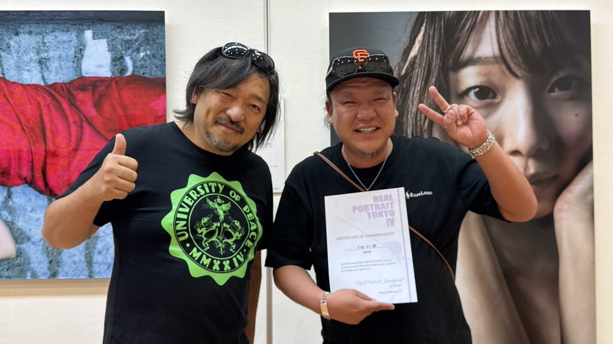 REAL PORTRAIT TOKYO Ⅳ 名古屋で個展をしていた5月5日の誕生日の日