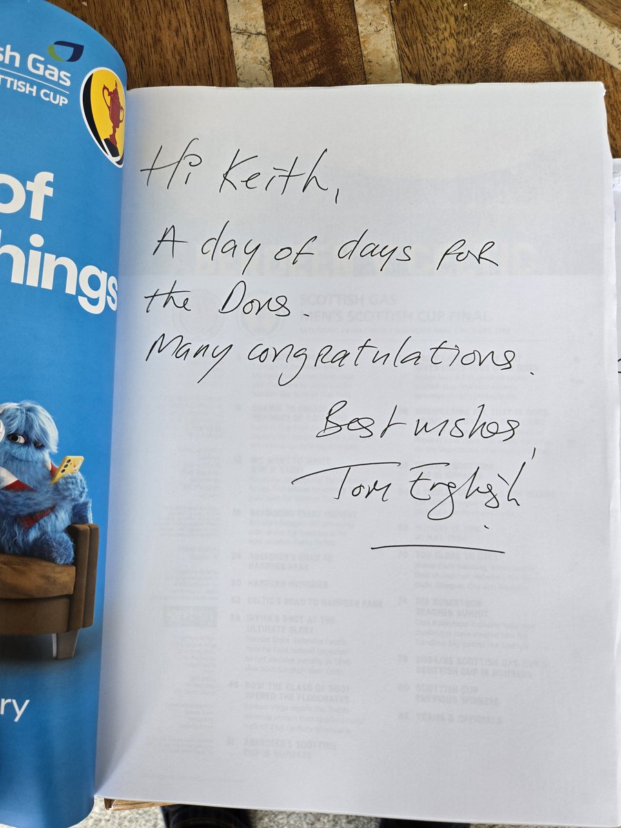 A big thank you to <a href="/TEnglishSport/">Tom English</a>. Made my weekend receiving this in the post. 👍🏻 SF