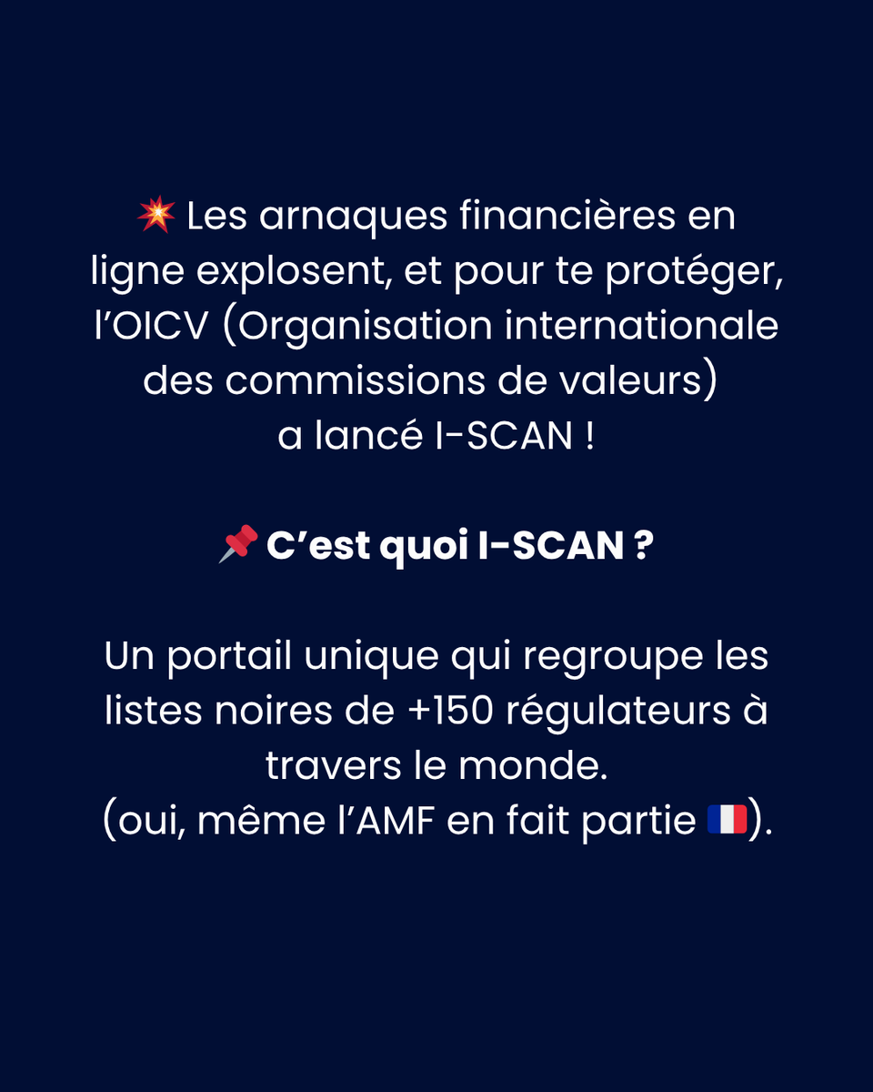 boursedirect's tweet photo. 🔹 Teaser I-SCAN :
🚨💻 Une astuce pour éviter les arnaques financières ?
Un clic, et tu sauras si c’est du sérieux ou du pipeau 💸
#SécuritéFinancière #IScan #InvestSafe #AntiScam #FinanceResponsable https://t.co/bA1Q9Ex2oc
