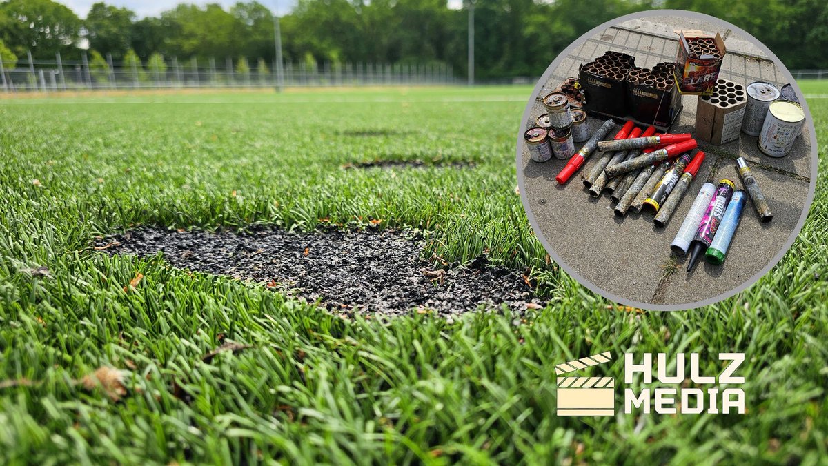 Gewonden en vernielingen bij VV Nunspeet