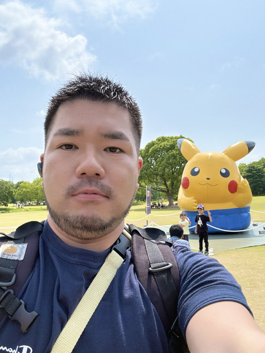 大阪遠征2日間ガチで疲れました、、
（ポケモンgoイベント）
冒険スタイルがイカニモでした🐰