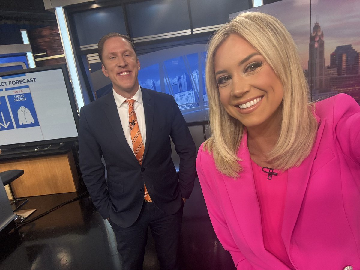 Bryn Caswell (@bryncaswelltv) on Twitter photo Hey hey! If you’re not awake tune in bc my highlighter pink jacket will sure wake you up! Live all morning until 9. Going to be a great day for the final day of the Memorial Tournament which will lead to a hot work week! <a href="/AaronWhiteTV/">Aaron White</a> Hey hey! If you’re not awake tune in bc my highlighter pink jacket will sure wake you up! Live all morning until 9. Going to be a great day for the final day of the Memorial Tournament which will lead to a hot work week! <a href="/AaronWhiteTV/">Aaron White</a>