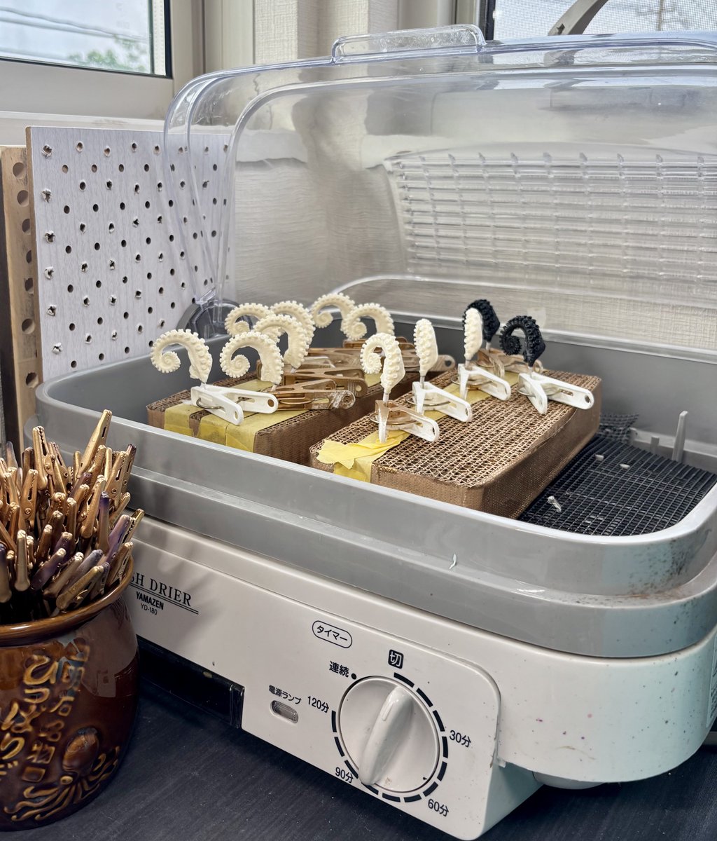 ぜひハンドメイド界隈にも布教したい…！！ 皿が全然乾かないと言われる