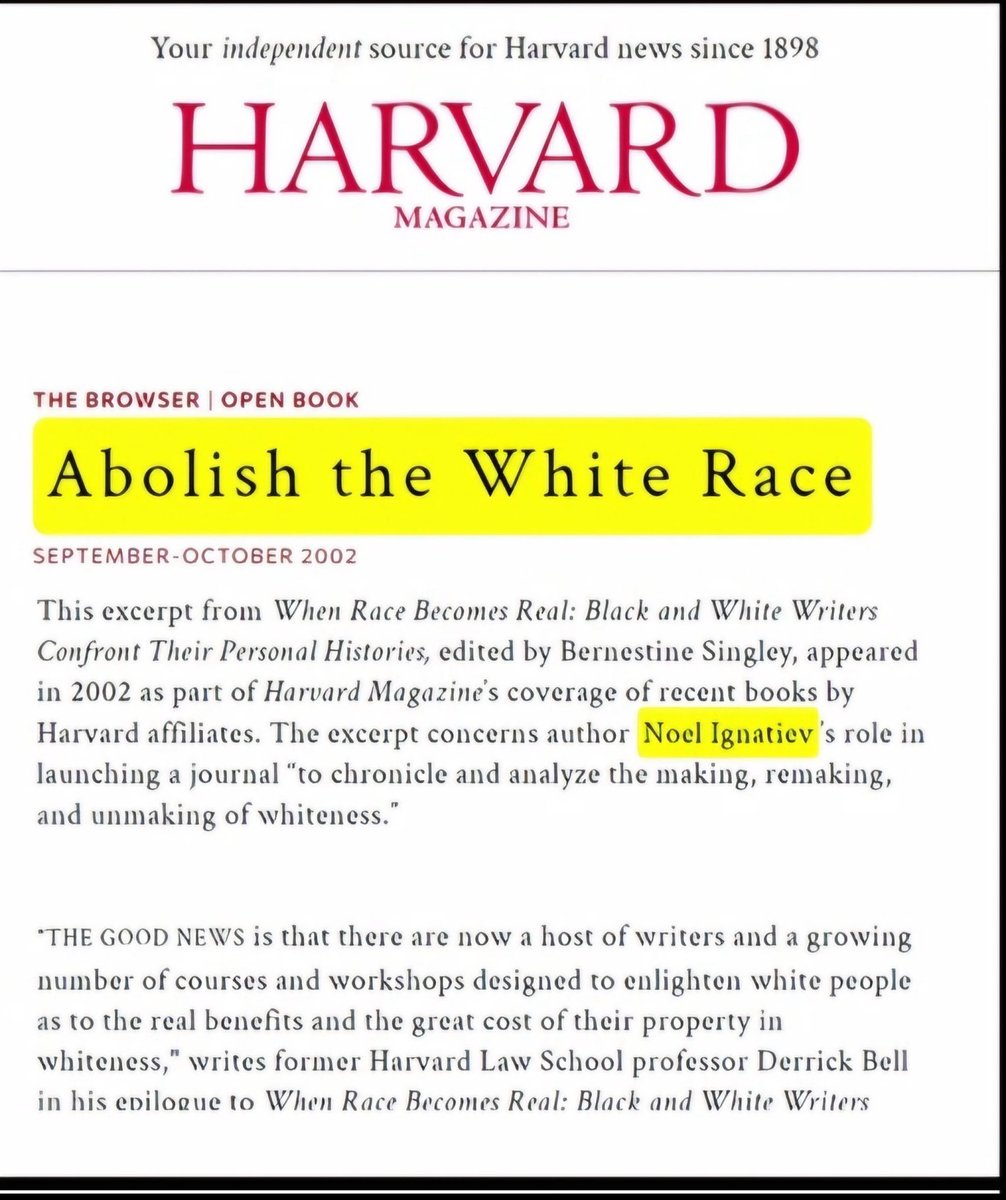 Can't imagine why the President thinks Harvard is violating the Civil Rights Laws.