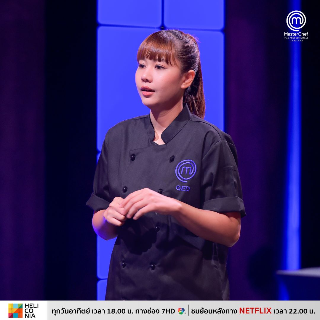 "เชฟเกด" กับเมนู "ต้มข่าคอไก่ 3 ส่วน" ค่ะ
.
#MasterChefTheProfessionalsThailand