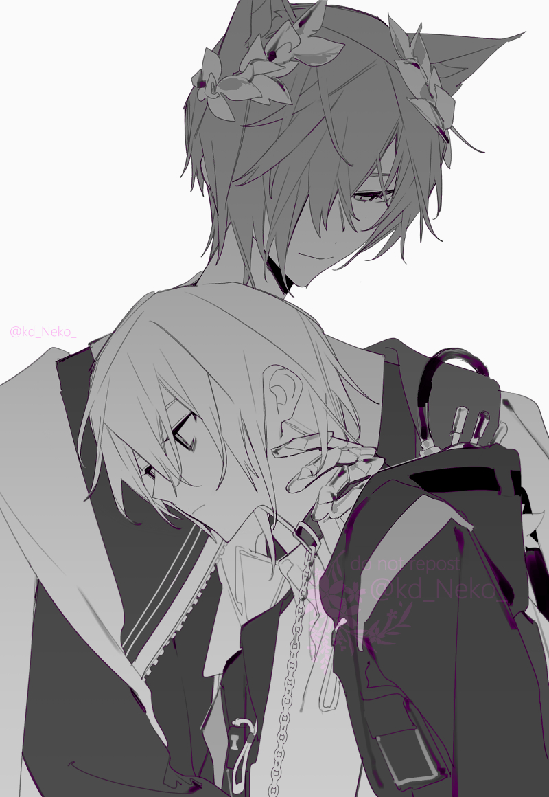kd_Neko_'s tweet image. ※幻覺※

被酒神奪舍的傀影與已然無法逃離的博士
酒神に乗っ取られたファントムともはや逃げられないドクター