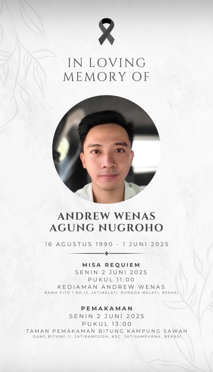 Rest in love, <a href="/andrew_wenas/">Andrew</a> 🤍