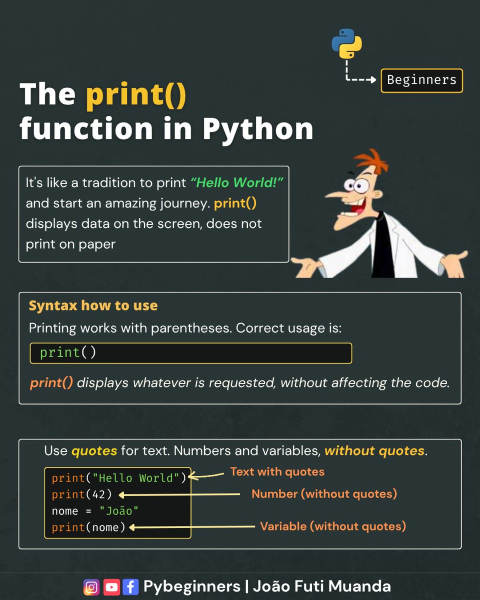 It's like a tradition to print “Hello World!” and start an amazing journey.