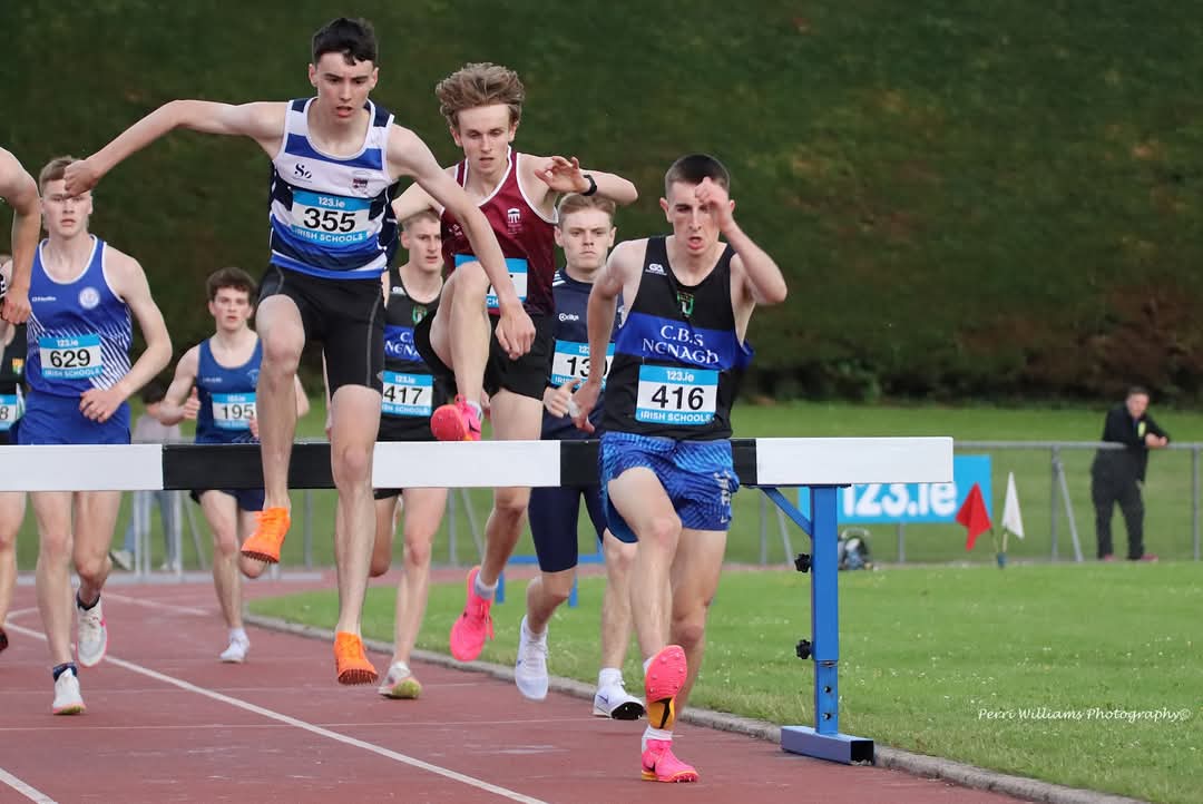 Well done to Alan McCutcheon who came 4th in the All Ireland Schools Steeplechase