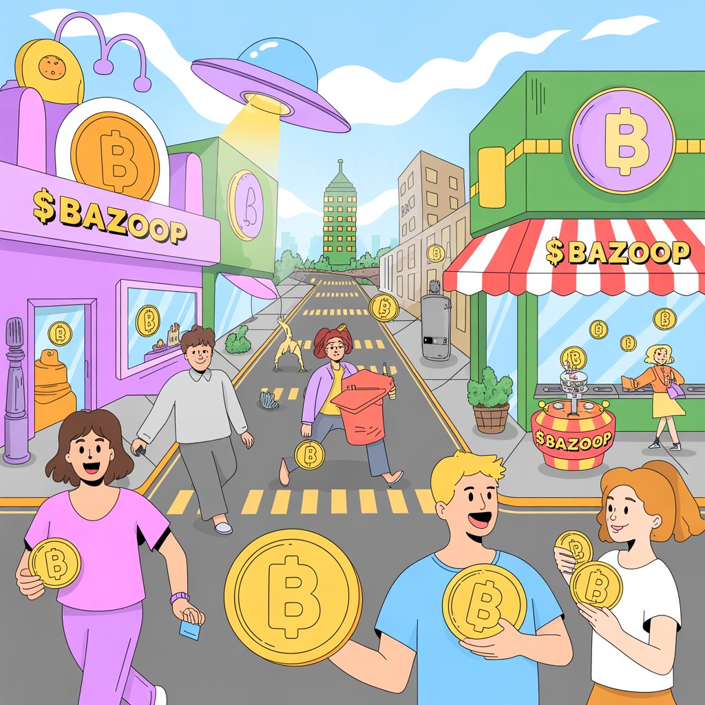 geewinnersworld's tweet image. Welcome to $BAZOOP City!
Where crypto meets lifestyle  shop, dine, bank &amp;amp; trade using $BAZOOP tokens 🪙
The future is here. #ZOOP #ZOOPArmy @BaZoopToken 

My entry ser