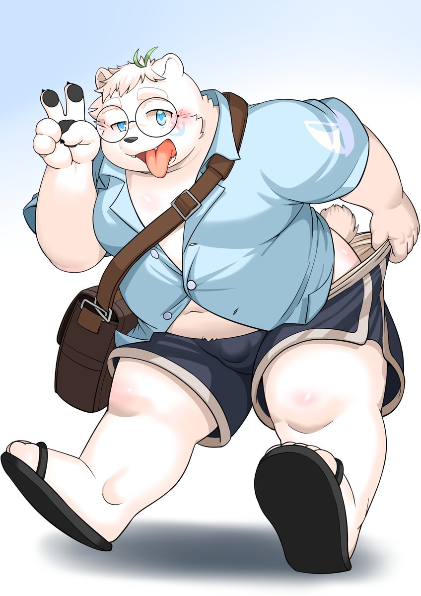 感謝申請胖胖又可愛的白熊委託！！
[<a href="/B0at_bAbO/">Boat</a>]