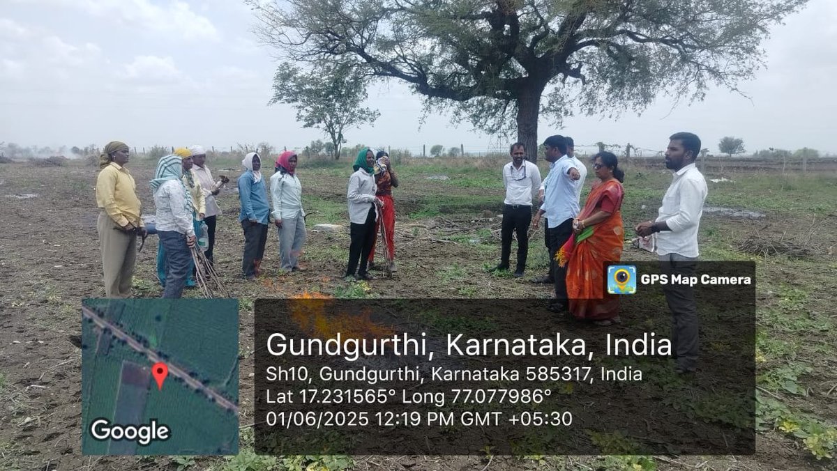 ICAR_IIHR's tweet photo. Under the #ViksitKrishi Sankalp Abhiyan, @ICAR_IIHR scientists along with #KVKKalaburagi conducted impactful outreach activities in #Ivani, #Dandhoti, #Gundgurthi, and #Belgumpa villages. Farmers were engaged through expert talks on soil health, sustainable practices, pest management, and natural farming inputs.
@icarindia @AgriGoI @ChouhanShivraj @PIBAgriculture @CBC_Bengaluru @PIBBengaluru
#VKSA #ICAR #KVK #Kalaburagi #FarmerEngagement #SustainableAg #ViksitBharat