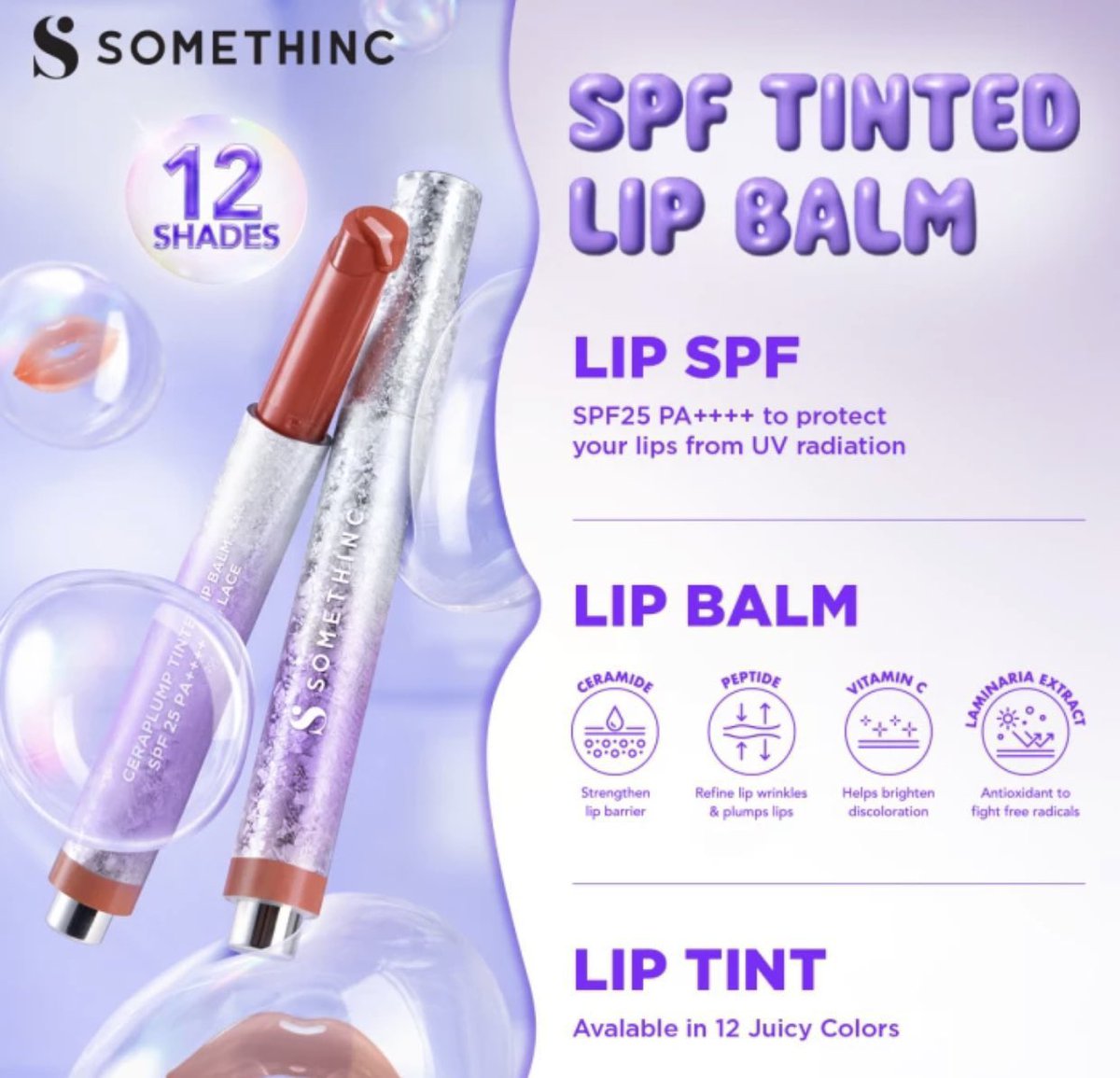 gurlucke's tweet photo. Promo 6.6 Sale Somethinc Ceraplump Tinted Lip Balm SPF25 09 Coquette

Diskon Potongan 45%
Harga Rp 53.600
https://t.co/NaR7wKz9mx

Wts jual tokped tokopedia murah voucher juni kupon makeup skincare tint cream lipcream liptint stain gloss ombre nude melt lipbalm pink payday 25.6 https://t.co/5RuuEwfvc3
