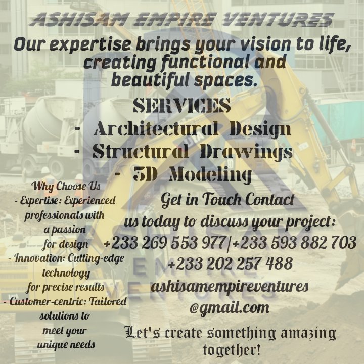 SamuelAshiteyA1's tweet photo. Contact Us Now! #Construction #buildingplans #ParisSaintGermain #SHAXIGHANA #architecturalplan
#UCLfinal #affordable @kwadwosheldon @ShadrackAmonooC @shattawalegh @Architizer @Architectsuk @archi_tradition #ashisamempireventures https://t.co/hhkJyZUEw9