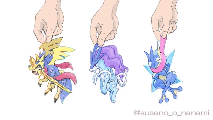 つままれポケモン あれこれ #軽い気持ちで作ったら思った以上に反響があった作品 #pokemon