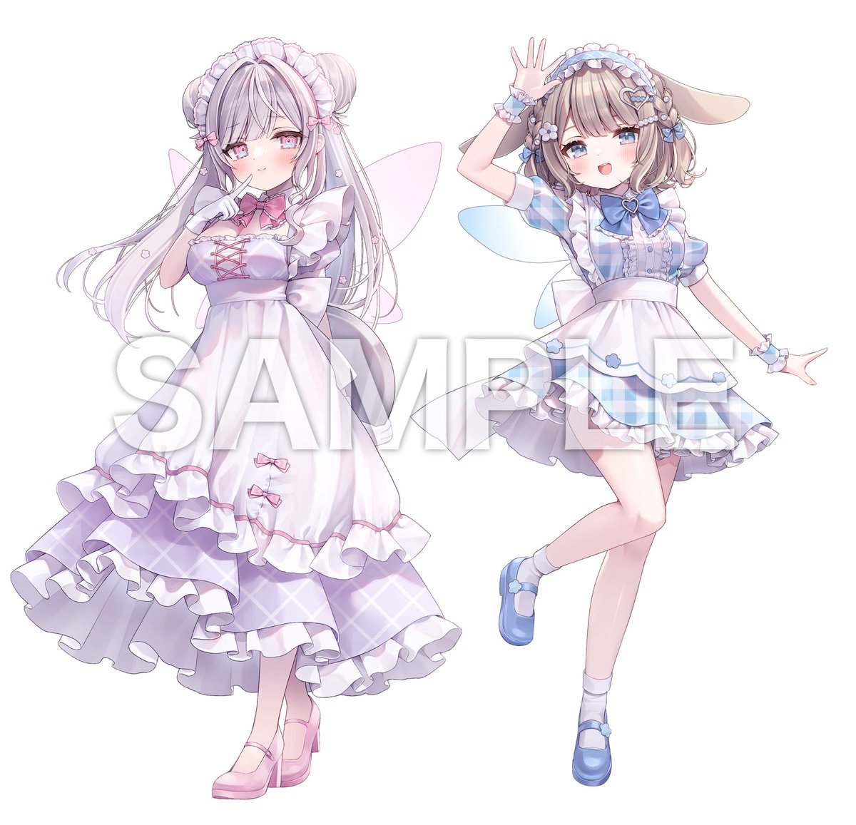 【お仕事報告】

みらくるっく！カフェ様のコラボカフェ
 #ルミナリーテラス vol.1にて、甘兎れいむ様、羽衣まよ様のイラストを担当させていただきました🧚‍♂️

グッズも販売中です！よろしくお願いいたします✨