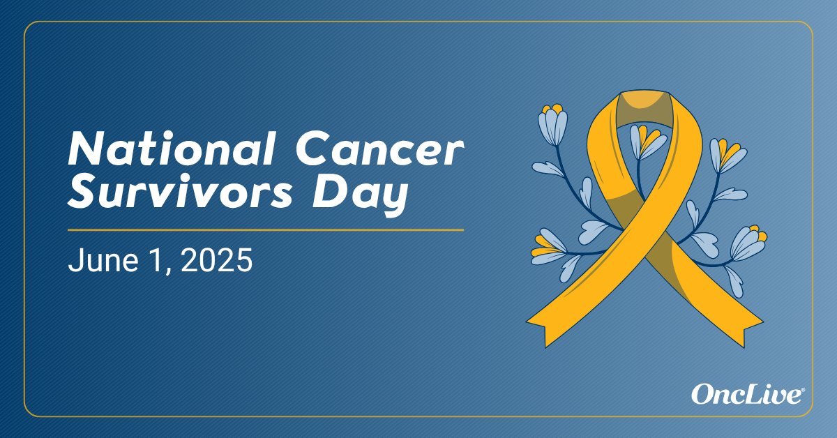 OncLive's tweet image. Today, we celebrate National Cancer Survivors Day to recognize and raise awareness about cancer survivorship. It's truly a reminder to continue pushing for more research, support, and awareness to further improve the quality of life for our survivors. 
#NCSD2025 #OncLive