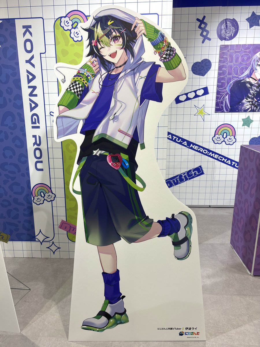 コスメコラボポップアップ パネル 伊波 #にじアイクルール #iCouleur