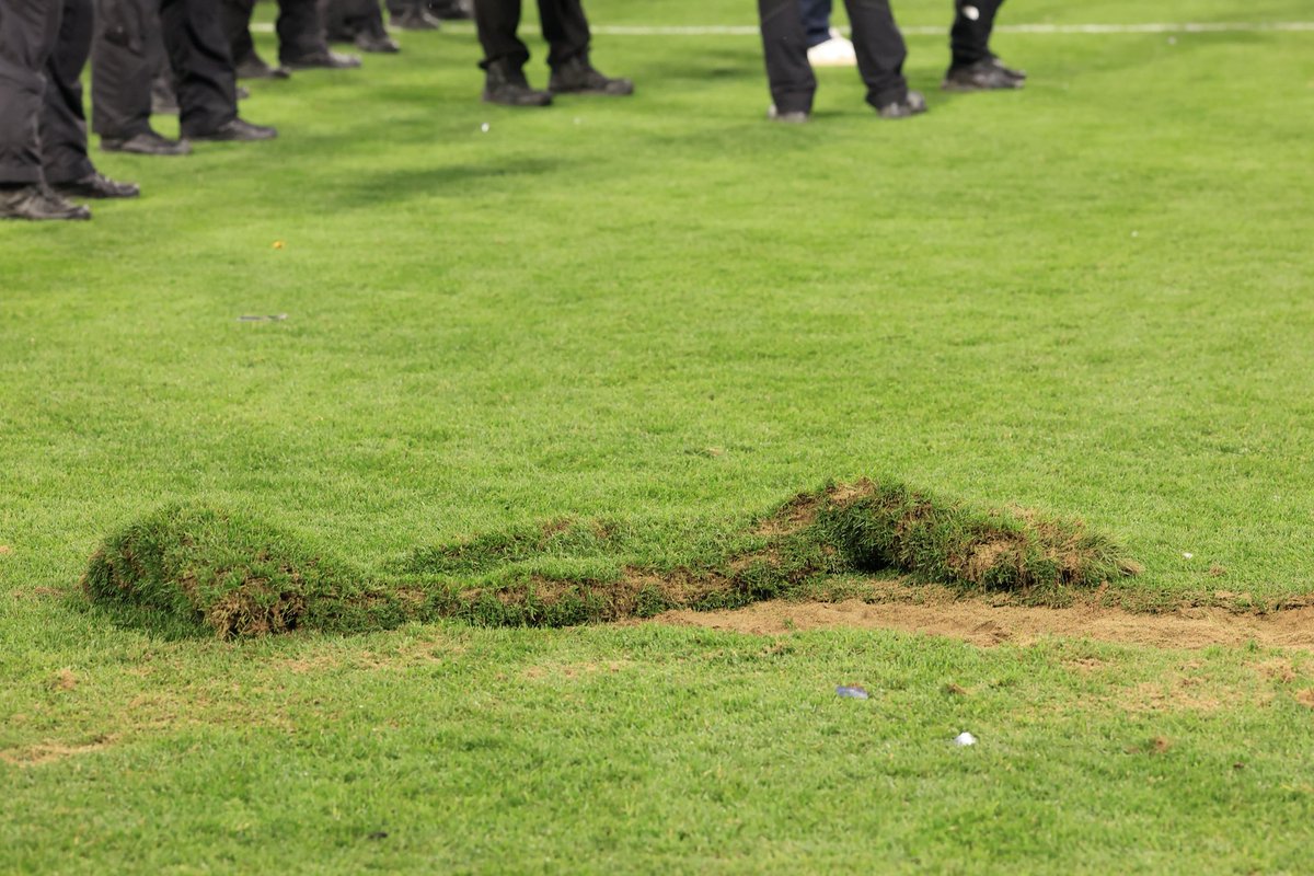 Roro_Bayern's tweet image. L&apos;UEFA infligera une amende au PSG pour la pelouse endommagée de l&apos;Allianz Arena. La demi-finale de la Ligue des Nations entre l&apos;Allemagne et le Portugal mercredi aura lieu sans problème.

🗣️ || Le directeur général de l&apos;Allianz Arena, Jürgen #Muth à déclaré : 

« La surface…