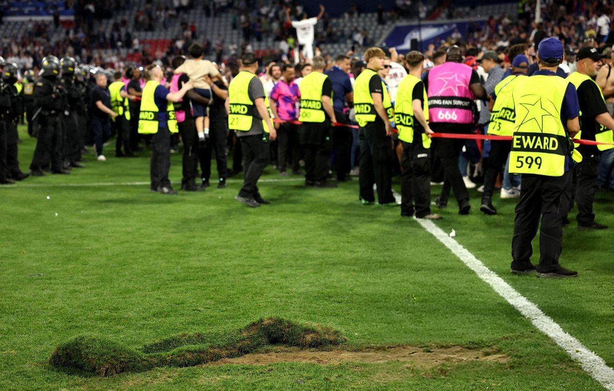 Roro_Bayern's tweet image. L&apos;UEFA infligera une amende au PSG pour la pelouse endommagée de l&apos;Allianz Arena. La demi-finale de la Ligue des Nations entre l&apos;Allemagne et le Portugal mercredi aura lieu sans problème.

🗣️ || Le directeur général de l&apos;Allianz Arena, Jürgen #Muth à déclaré : 

« La surface…