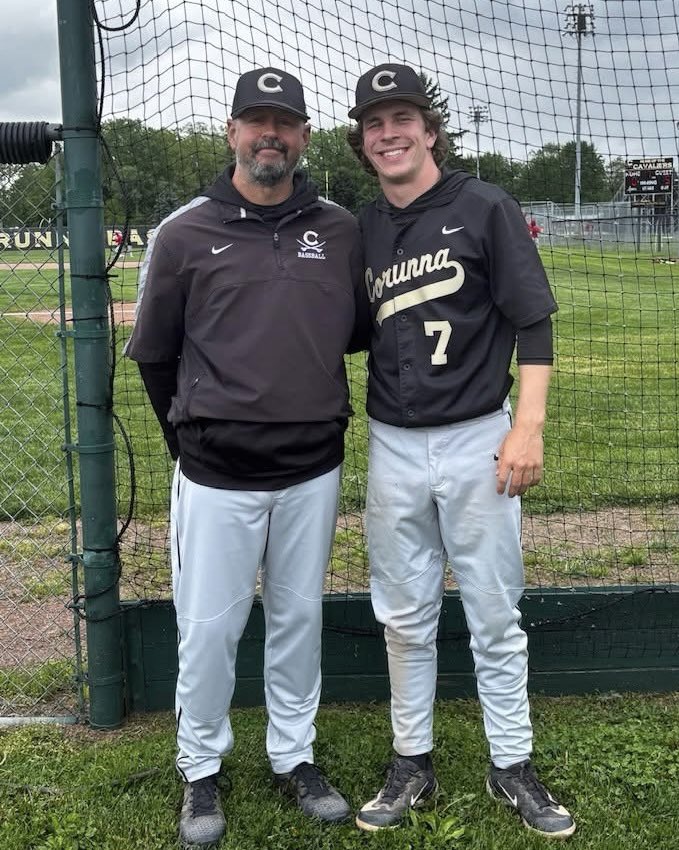 The Heartbeat of Corunna (@hbocorunna) on Twitter photo Dayne Zeeman with his parents on Senior Night for <a href="/CorunnaBaseball/">Corunna Baseball</a>
<a href="/dayne_zeeman/">Dayne Zeeman</a> was 2nd team All-Flint Metro League as on outfielder this season. He earned 4-varsity letters for the Cavaliers while in high school. <a href="/andy_zeeman/">Andy Zeeman</a> <a href="/CoachTimBrown/">Timothy Brown</a> <a href="/zeemand/">Denise Zeeman</a> Dayne Zeeman with his parents on Senior Night for <a href="/CorunnaBaseball/">Corunna Baseball</a>
<a href="/dayne_zeeman/">Dayne Zeeman</a> was 2nd team All-Flint Metro League as on outfielder this season. He earned 4-varsity letters for the Cavaliers while in high school. <a href="/andy_zeeman/">Andy Zeeman</a> <a href="/CoachTimBrown/">Timothy Brown</a> <a href="/zeemand/">Denise Zeeman</a>