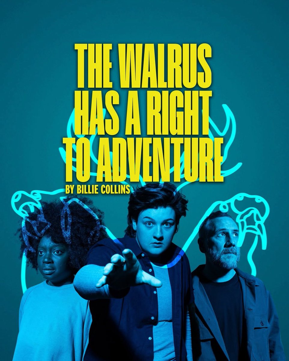 The Walrus Has a Right to Adventure - Liverpool Everyman June 12-21 🤎🤍💙

A bear, a white stag and a walrus… what could possibly go wrong 

🎟️ everymanplayhouse.com/event/the-walr…