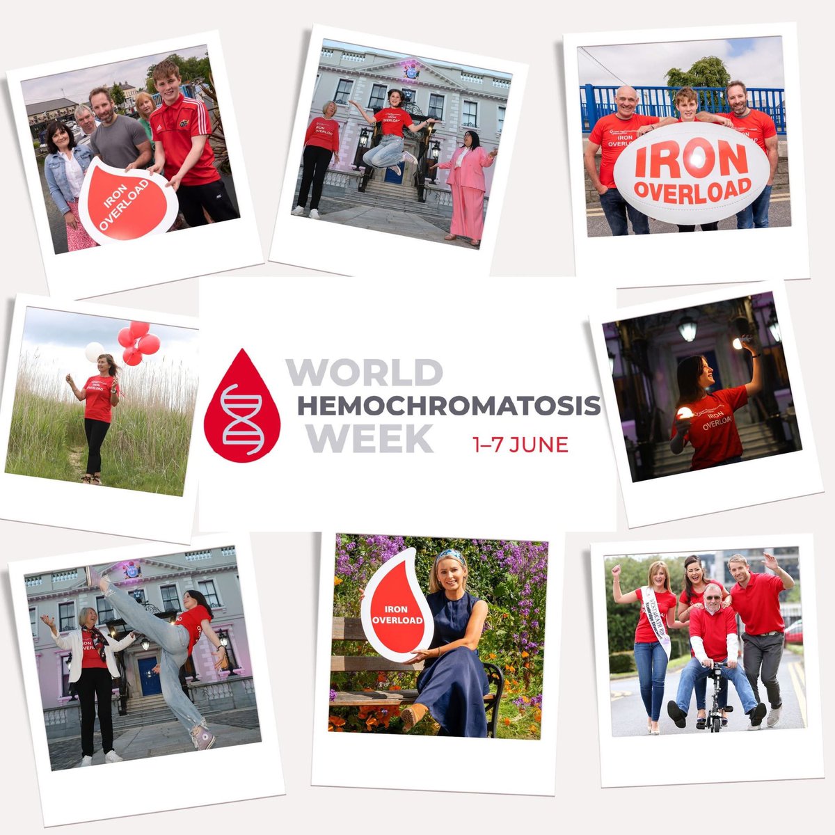 Today is the first day of World Haemochromatosis Awareness Week - and the official start of summer! Watch out for updates over this important week and help us spread the word. For more information and resources visit: haemochromatosis.ie #WHW2025 #ironoverload #gettested