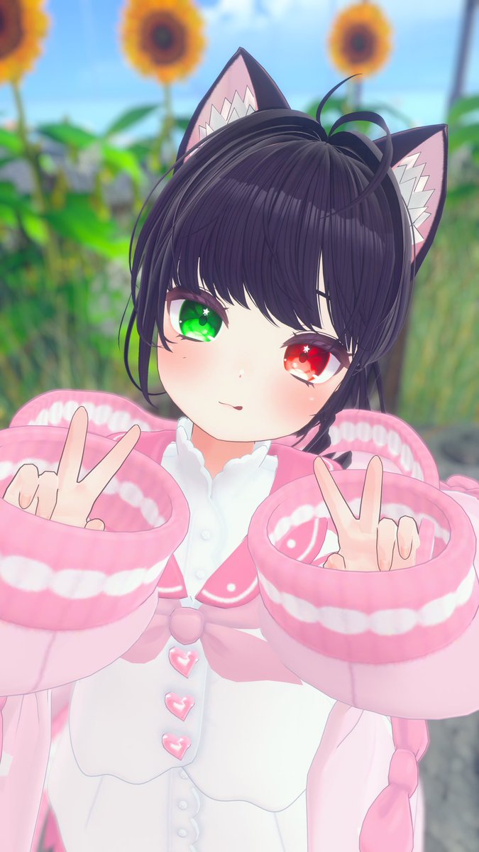 【名前】窓辺ひなた(まどべひなた)
【好きな色】赤、緑、水色🎨
【好きな食べ物】ポテト🥔
【チャームポイント】オッドアイ
【特技】おしゃべりと体を動かすこと！

あなたの心に温もりをお届け！窓辺ひなたです🐈☀
めいゆんちゃんの可愛さや魅力を100％表現できるよう、全力で頑張ります！！