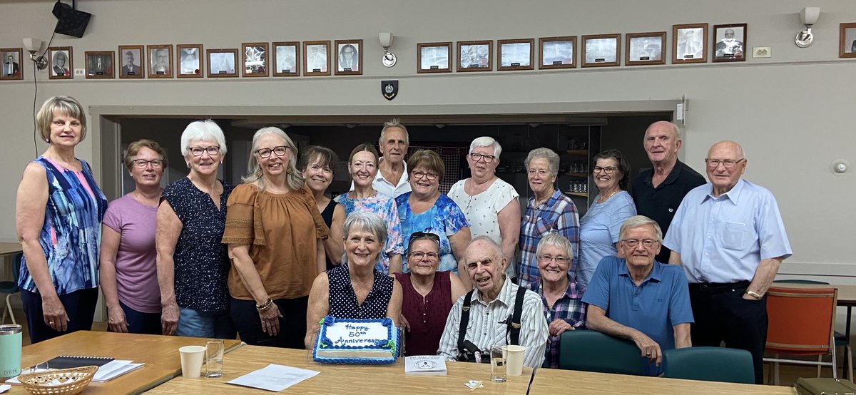 Our spring meeting…17 members with guest speakers Dale Weldon and Bob Fitzpatrick and special guest 95 year old Robert Penny.