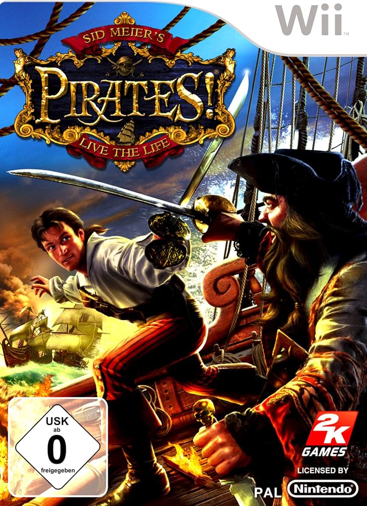 Warum hat mir eigentlich keiner gesagt, dass es "Sid Meier's Pirates!" auch für die #Nintendo Wii gibt? 😳