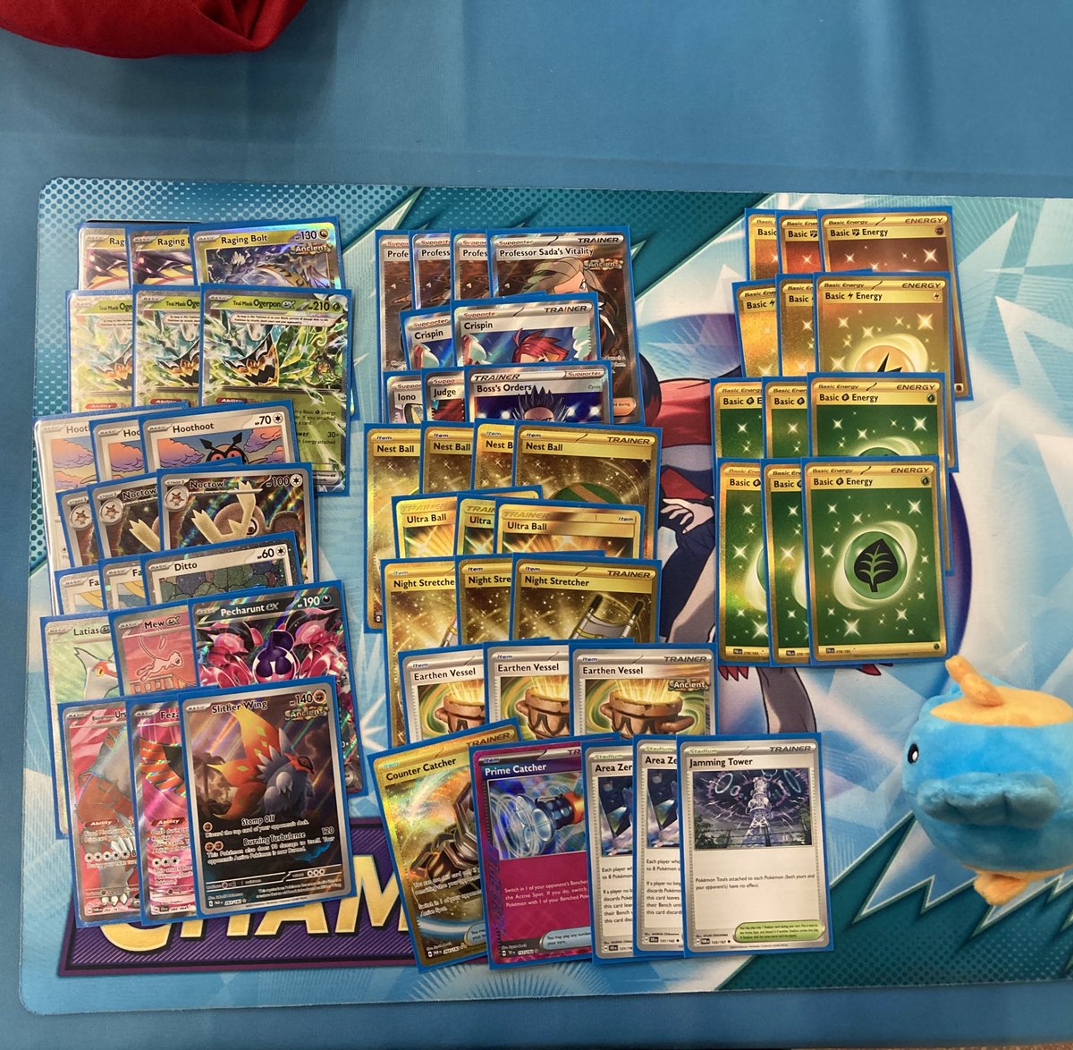 Got top 64(42 place) at the Bologna Special event playing bolt! I basicly just played <a href="/SticksPTCG/">LZK | Christian Fontenot</a> list, but i Cut the 80 hp Hoothoot for another 70 hp one, because starting it Can lose the game. Hit 5 evo gardevoir🥲.