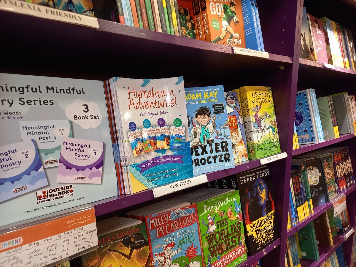 So excited to see my bedtime adventure stories for children in the <a href="/TheBookCentres/">The Book Centre</a> 🙂 

It’s an amazing bookshop in Waterford City. Be sure to pop by for books, gifts, and coffee!

#Waterford #ChildrensBooks